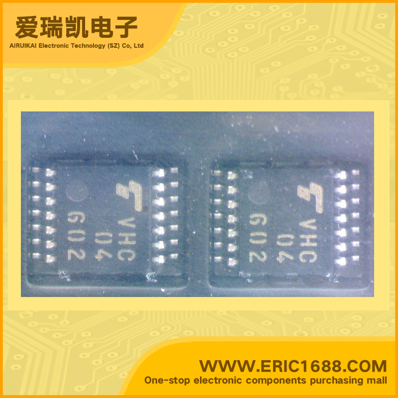 6 Wechselrichter Eingänge digital SMD Kanäle I 1  TSSOP14 SN74HC04PW Tore IC