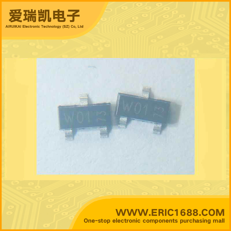 22kΩ PDTA124ET.215 PNP SM Transistor PNP SOT23 250mW 50V BRT bipolar 100mA  R1 