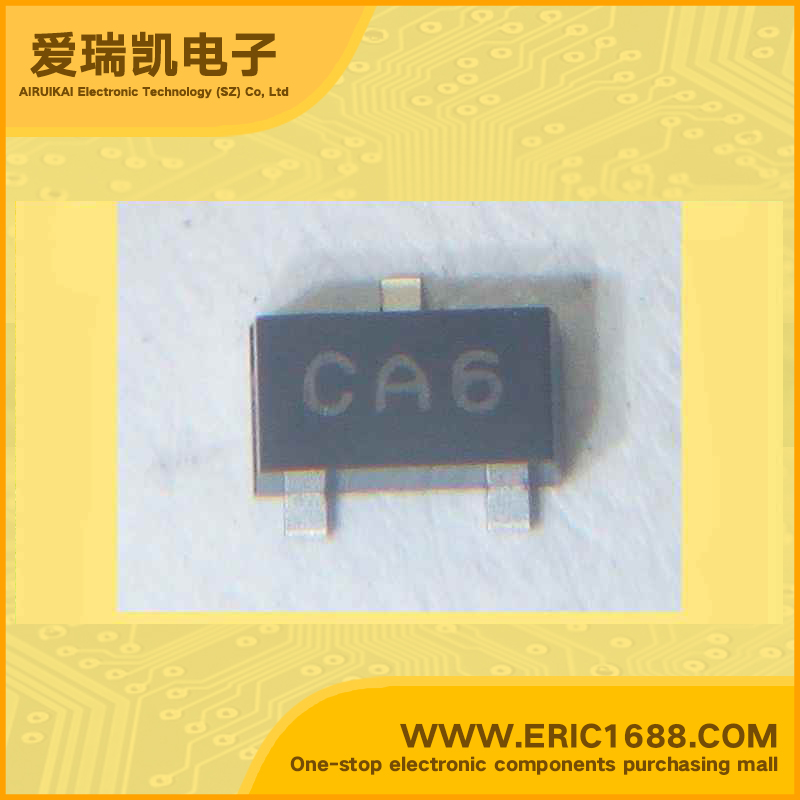 huaban 10PCS 1S2838 SOT-23 SC-59 Marking A6 Switching Diode 1 Pair Common Cathode 